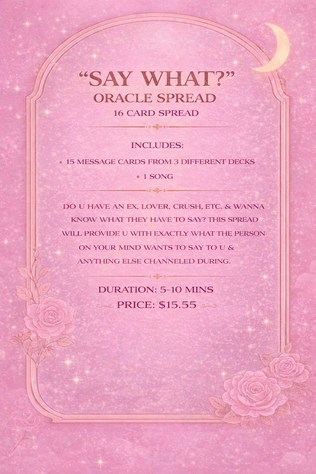 “Say-What?” Oracle Spread